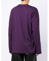 Oamc Long Sleeve Pullover Top