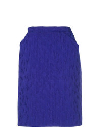 Yves Saint Laurent Vintage High Waist Fitted Skirt