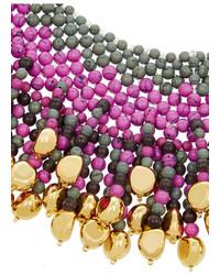 Etro Gold Plated Beaded Necklace