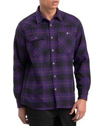 Outdoor Research Feedback Plaid Flannel Button Up Shirt