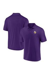 FANATICS Branded Purple Minnesota Vikings Winning Streak Polo