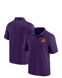 FANATICS Branded Purple Phoenix Suns Primary Logo Polo