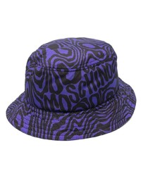 Moschino Marbled Pattern Bucket Hat