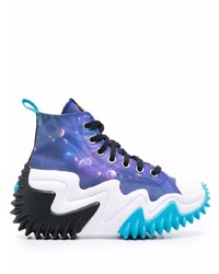 Converse X Space Jam Run Star Motion Hi Top Sneakers