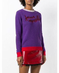 Pinko Amour Impossible Intarsia Jumper