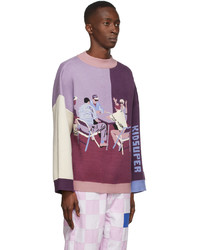 Kid Super Purple Neighbourhood Champion Sweater