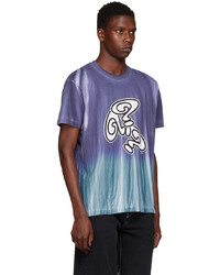 Eytys Blue Purple Jay T Shirt