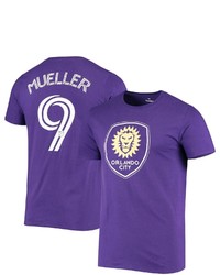 FANATICS Branded Chris Mueller Purple Orlando City Sc Authentic Stack T Shirt