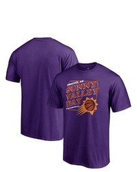 FANATICS Branded Purple Phoenix Suns Sunny Valley Day Hometown Collection T Shirt