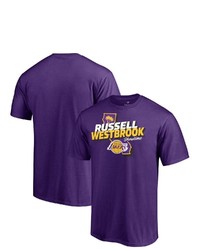 FANATICS Branded Russell Westbrook Purple Los Angeles Lakers Hometown Collection Player T Shirt