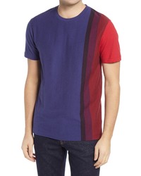 French Connection Gradient Stripe T Shirt