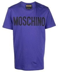 Moschino Logo Crew Neck T Shirt
