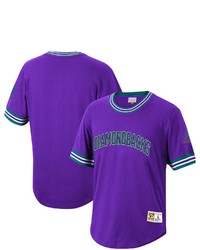Mitchell & Ness Purple Arizona Diamondbacks Cooperstown Collection Wild Pitch Jersey T Shirt