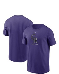 Nike Purple Colorado Rockies Legacy T Shirt