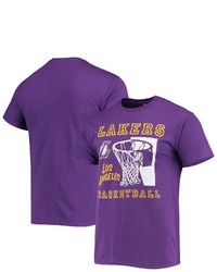 Junk Food Purple Los Angeles Lakers Slam Dunk T Shirt