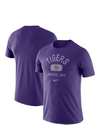 Nike Purple Lsu Tigers Old School Arch Tri Blend T Shirt At Nordstrom