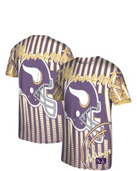 Mitchell & Ness Purple Minnesota Vikings Jumbotron Historic Logo T Shirt