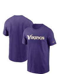 Nike Purple Minnesota Vikings Team Wordmark T Shirt At Nordstrom