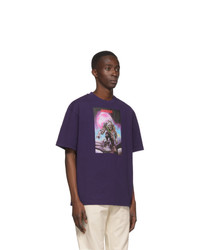 Acne Studios Purple Monster In My Pocket Edition Zombie T Shirt