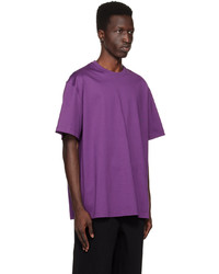 Wooyoungmi Purple Printed T Shirt