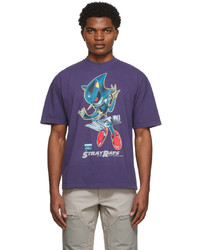 Stray Rats Purple Sonic The Hedgehog Edition Metal Sonic T Shirt