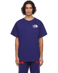 Gucci Purple The North Face Edition Graphic Print T Shirt
