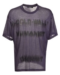 A-Cold-Wall* Rationale Slogan Print T Shirt