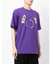 Seven By Seven Slogan Print Cotton T Shirt