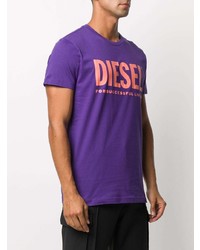 Diesel T Diego Logo Cotton T Shirt