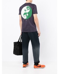 PS Paul Smith Ying Yang Monkey Cotton T Shirt