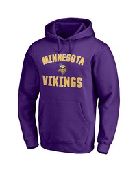 FANATICS Branded Purple Minnesota Vikings Victory Arch Team Pullover Hoodie