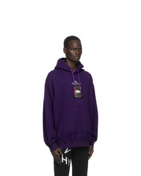 Givenchy Purple Homme Hoodie