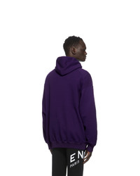 Givenchy Purple Homme Hoodie