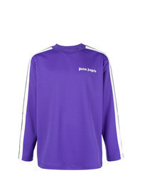 Violet Print Long Sleeve T-Shirt