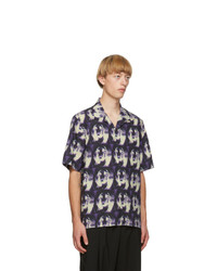 Paul Smith Purple Homer Short Sleeve Shirt