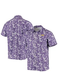 Columbia Purple Lsu Tigers Super Slack Tide Button Up Shirt At Nordstrom