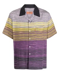 Missoni Stripe Print Short Sleeved Shirt
