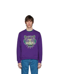 Kenzo Purple Tiger Sweatshirt