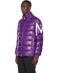 Moncler Purple Corydale Down Jacket