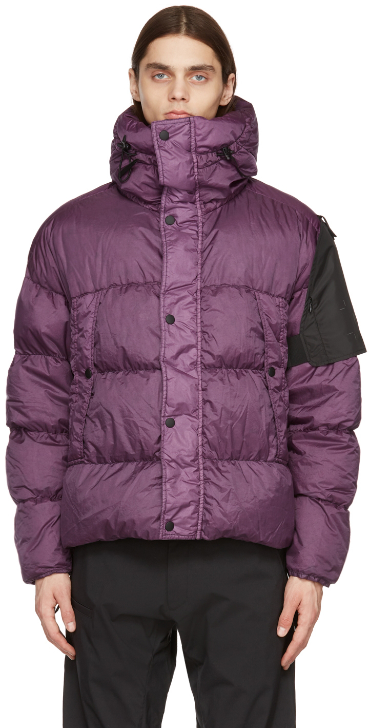 Nemen Purple Darko Down Jacket, $1,650 | SSENSE | Lookastic