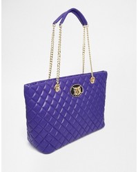 Love Moschino Quilted Shopper Tote Bag