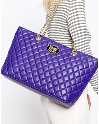 Love Moschino Quilted Shopper Tote Bag