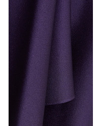 Haider Ackermann Asymmetric Satin Midi Skirt Purple