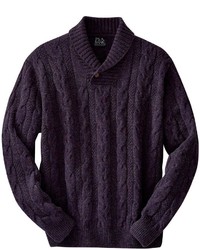 Lambswool Shawl Collar Sweater