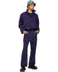 Needles Purple Smiths Edition Coverall Twill Shirt