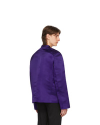 Haider Ackermann Purple Taroni Jacket