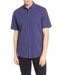 Zachary Prell Classic Fit Dobby Short Sleeve Shirt