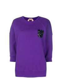 Violet Short Sleeve Sweater