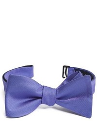 Violet Silk Bow-tie