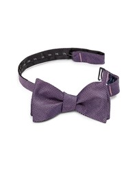Ted Baker London Microgrid Silk Bow Tie